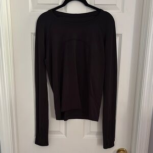 Lululemon Athletica Black Swiftly Tech Long Sleeve